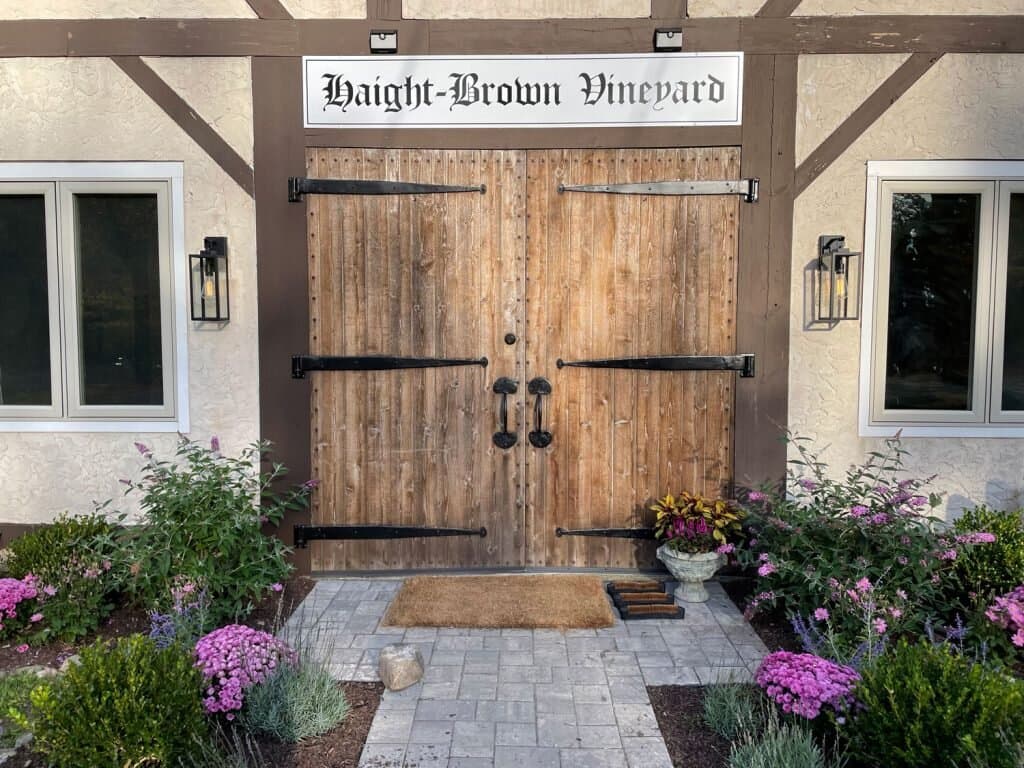 Front entrance!