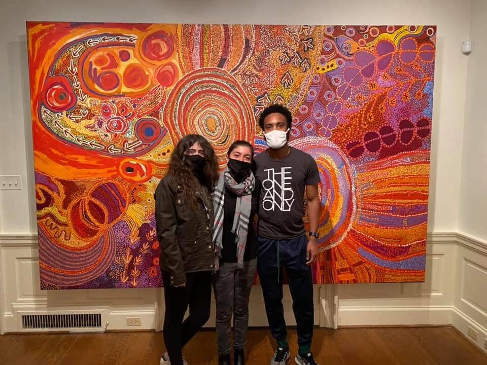 Vibrant Bark Paintings