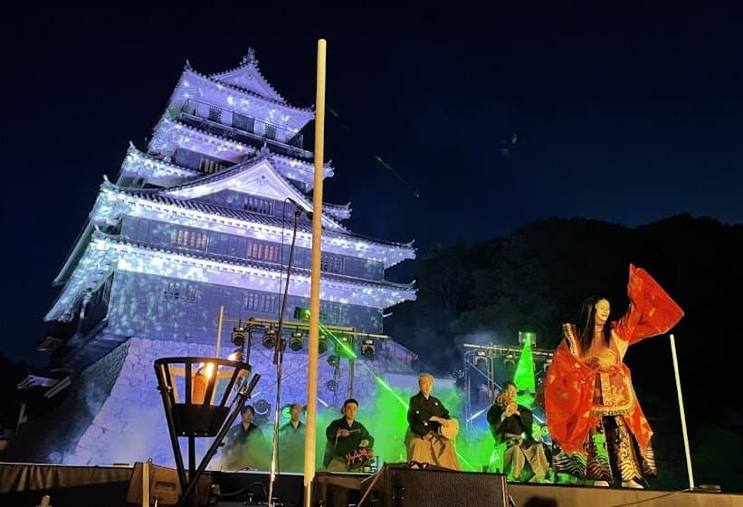 中津城 薪能 2022.9.12