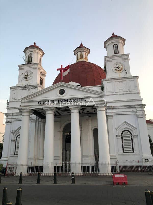 Kota Lama Semarang Setting