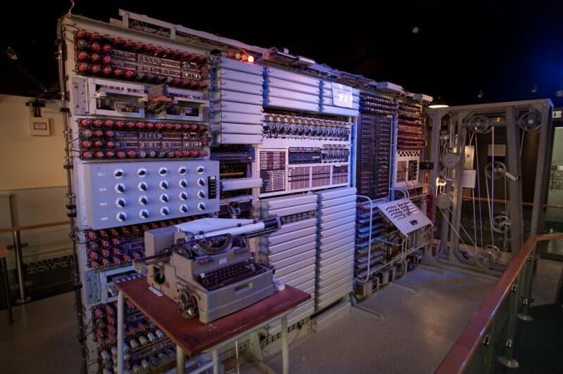 Our Colossus rebuild, located within TNMOC.