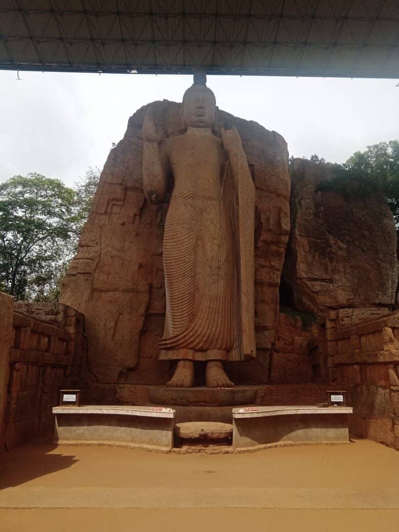 The Majestic Aukana Buddha Statue
