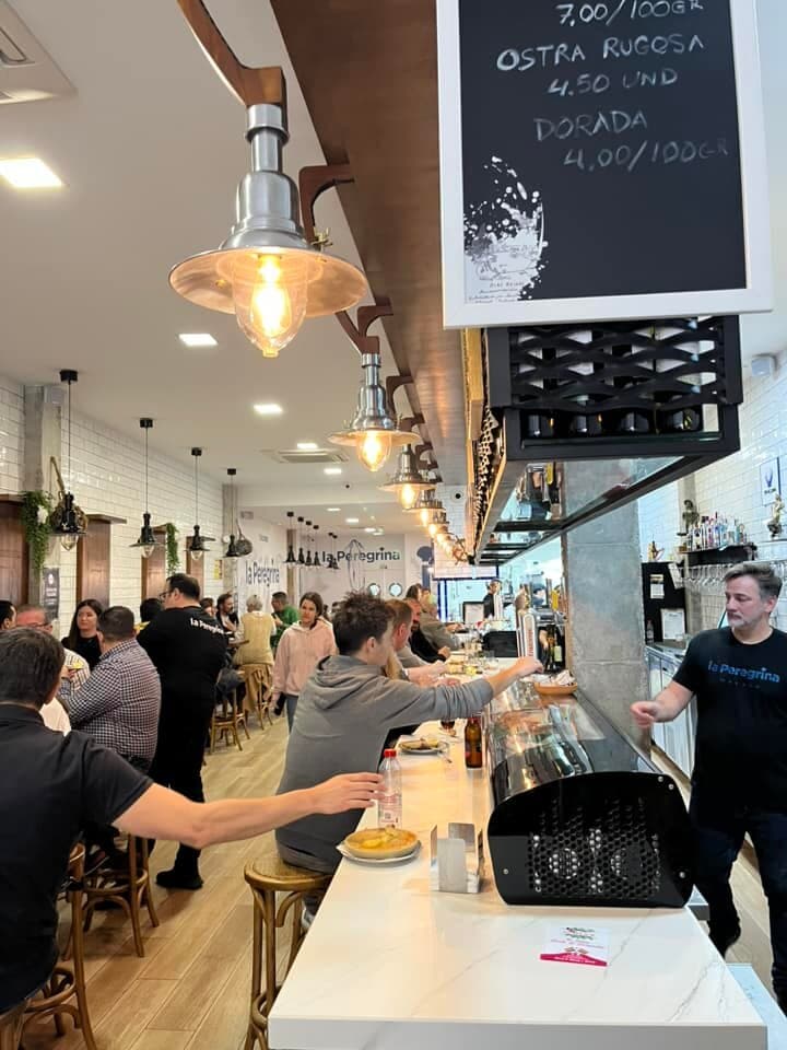 Marisqueria Cerveceria La Peregrina Malaga Centro