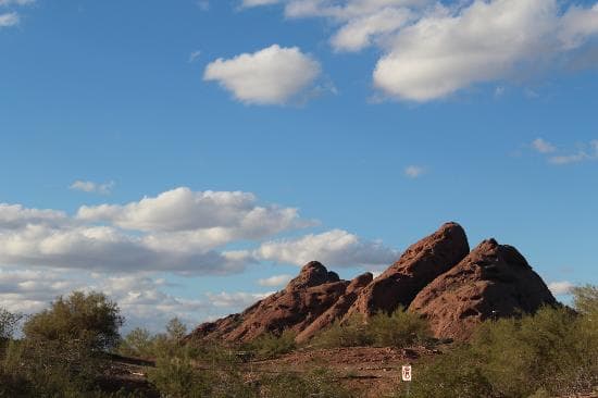 amazing view atop the rock facing the back