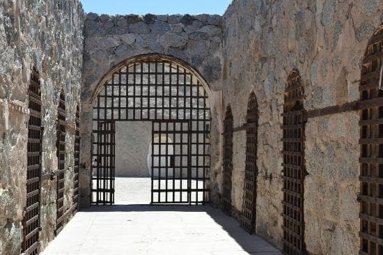 Jail set up this way