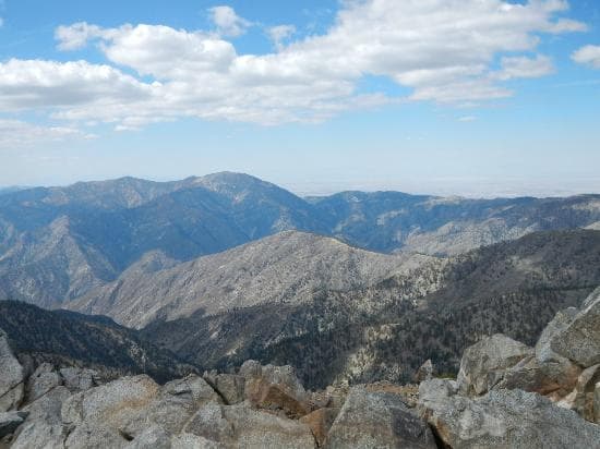 One of the views from the top of Baldy