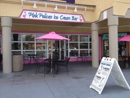 Pink Pelican Ice Cream Bar