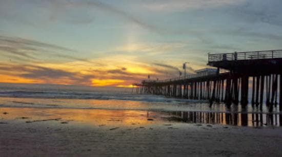 Fantastic sunset @ Pismo Pier