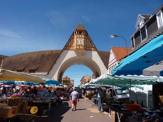le marché une partie extérieur