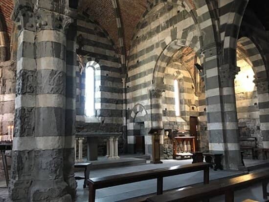 San Pietro Church's Dramatic Perch