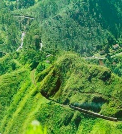 if timing is right you can see the train