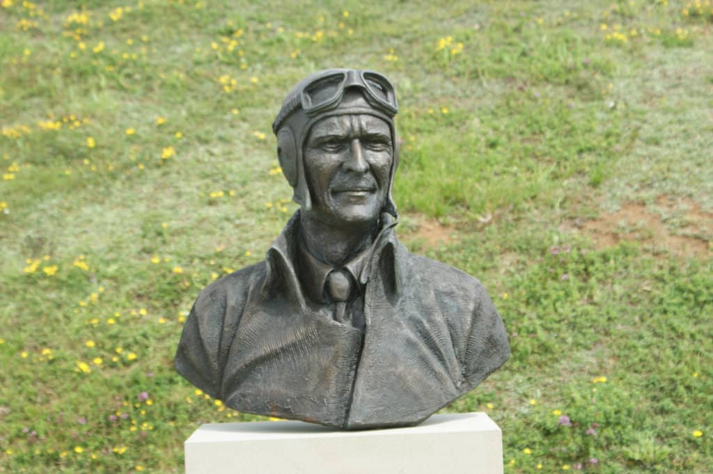 Pilot Statue Looking to Sea