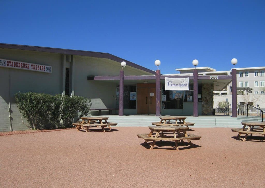 Stagebrush Theatre-front entrance
