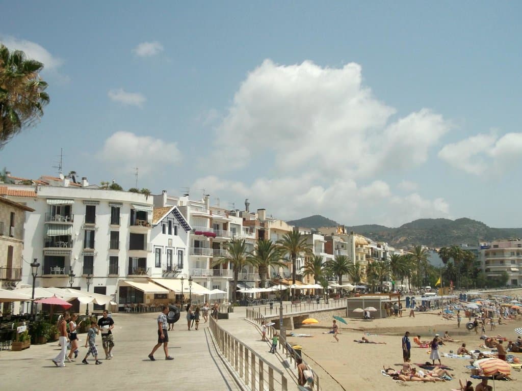 Sitges beach1