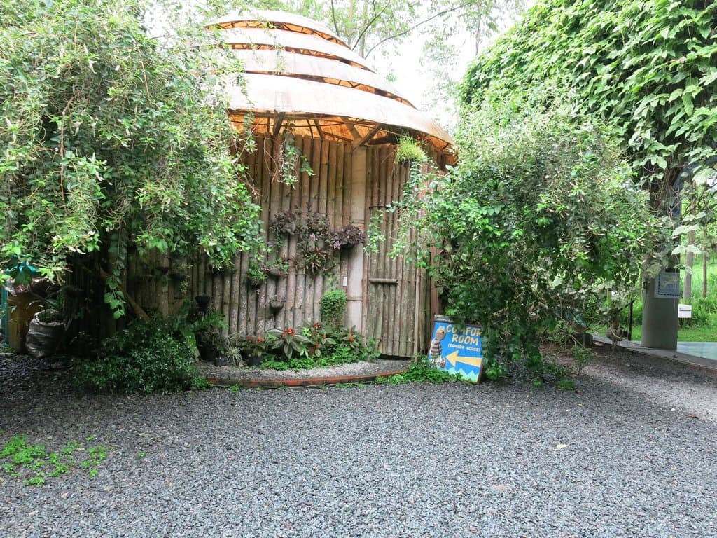 The Famous Bamboo Restroom