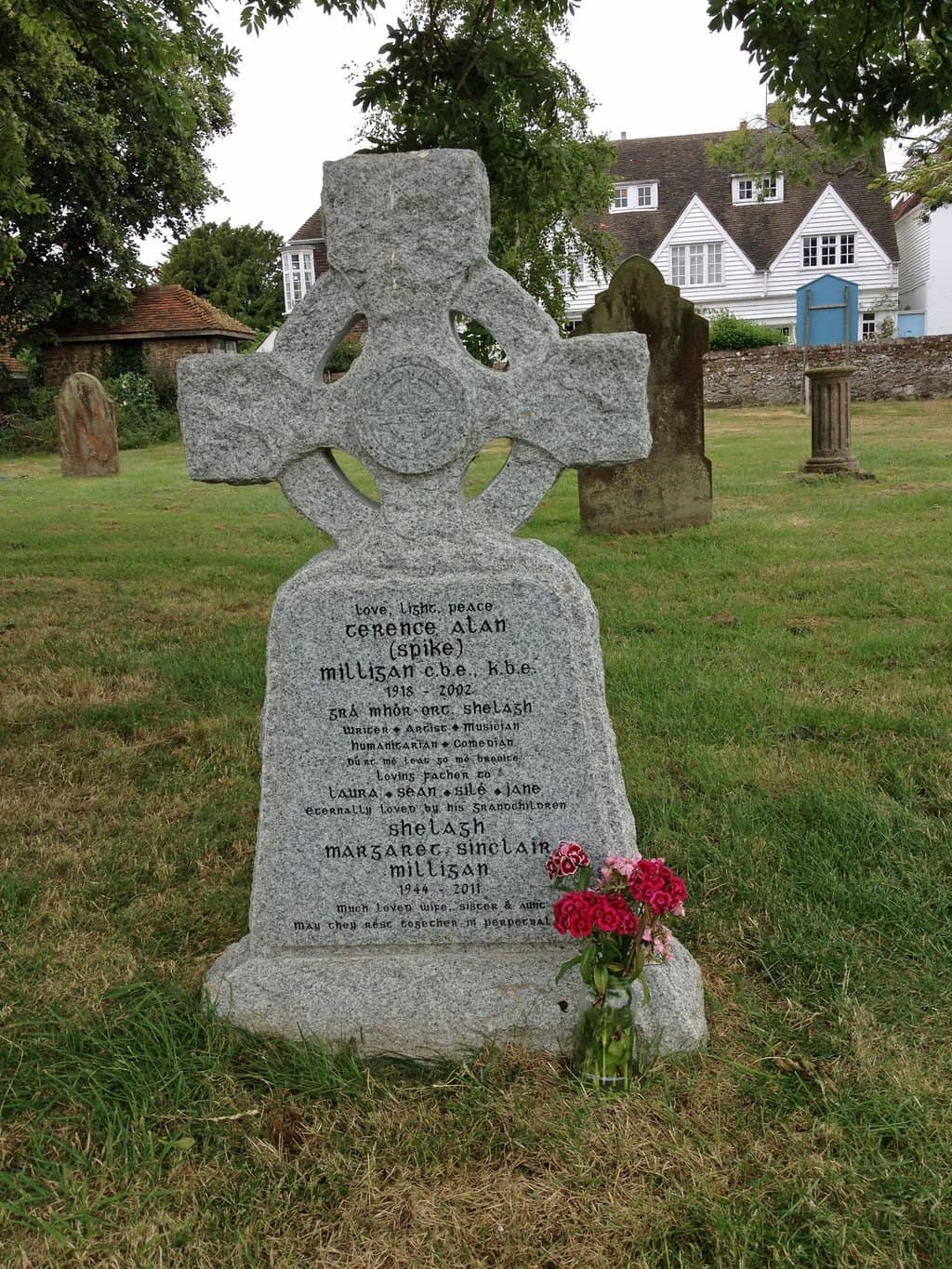Spike Milligan's Grave