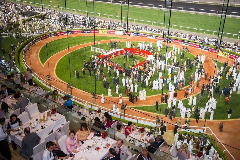Dining at Meydan on race night