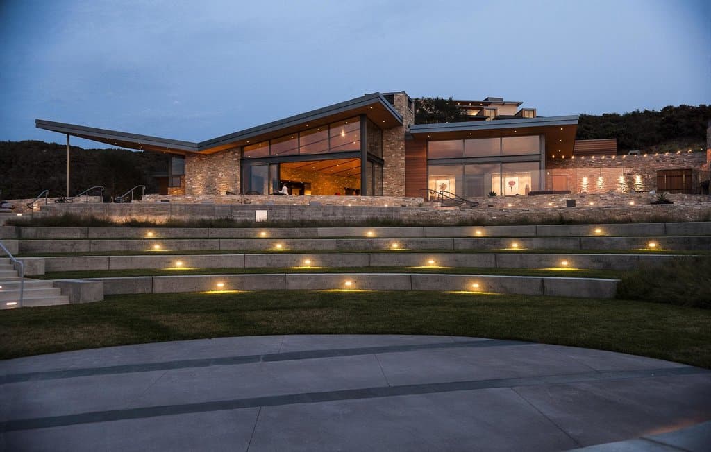 Listen to live music in our outdoor amphitheater