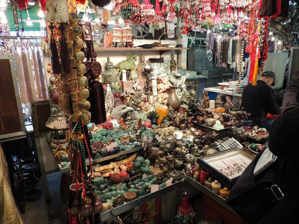 Jade Market. Kansu Street, Hong Kong