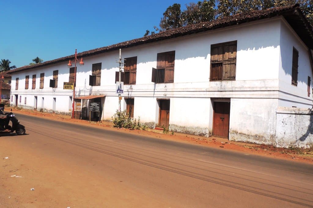 view of the buiding from the road