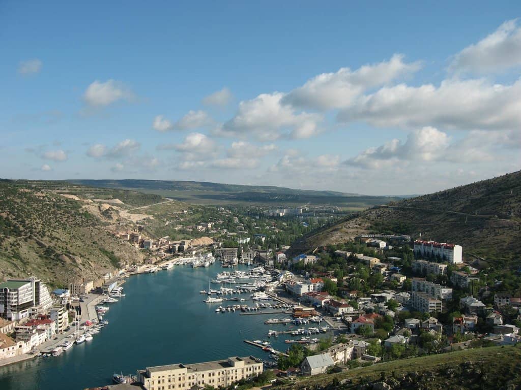 Balaklava Bay from Above