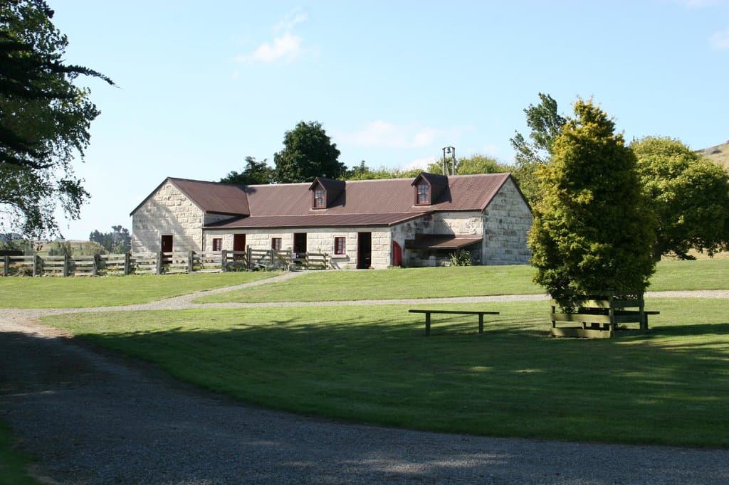 Some of the estate buildings