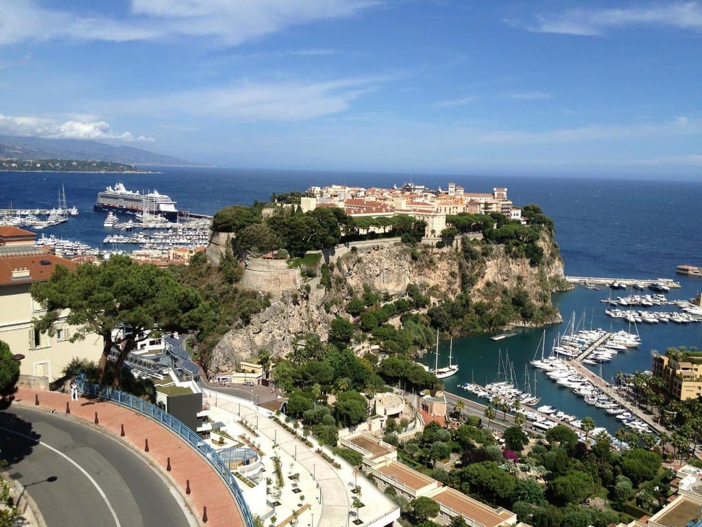 Шикарный вид на Монако