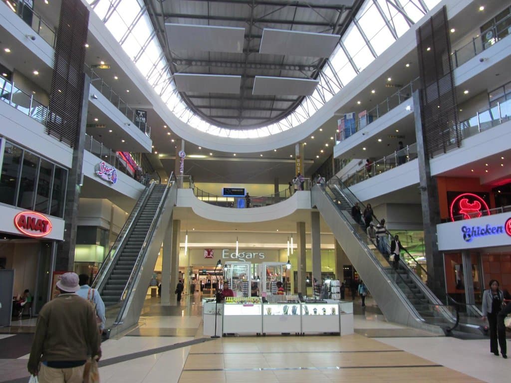 Interior of Maponya Mall