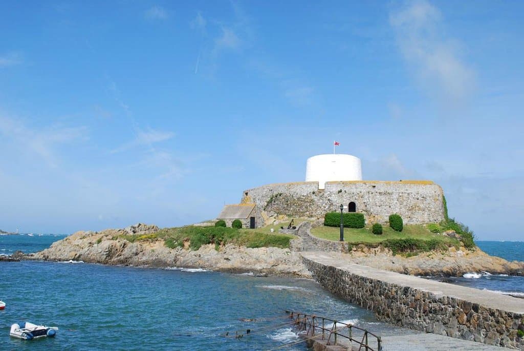 Fort Grey and walkway.