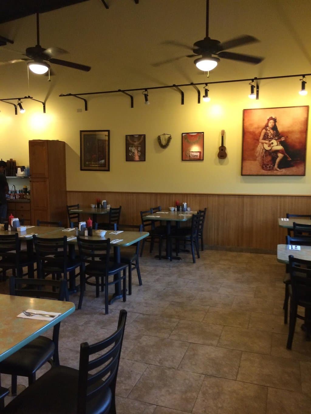 Back room, lots of seating at this location