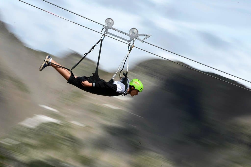 La plus grande Tyrolienne d'Europe