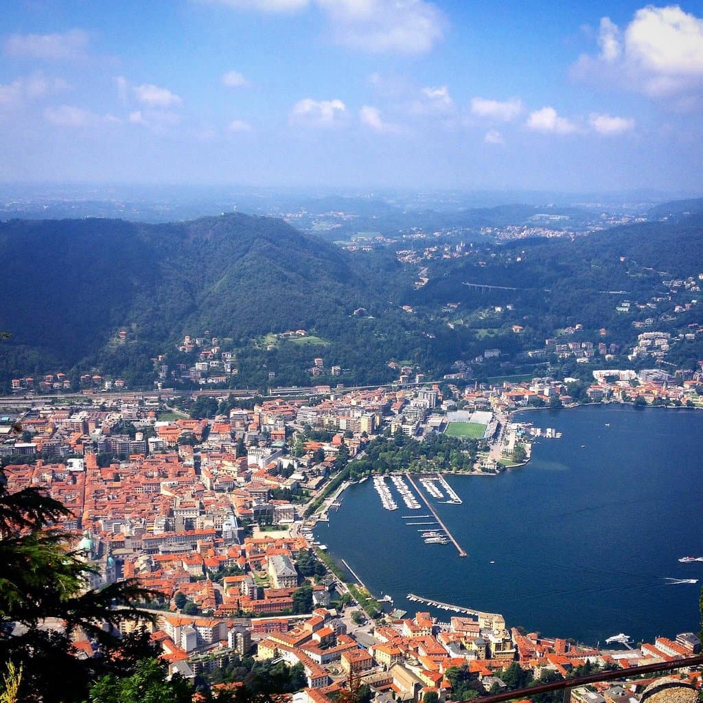 Brunate Funicular Viewpoint Milan