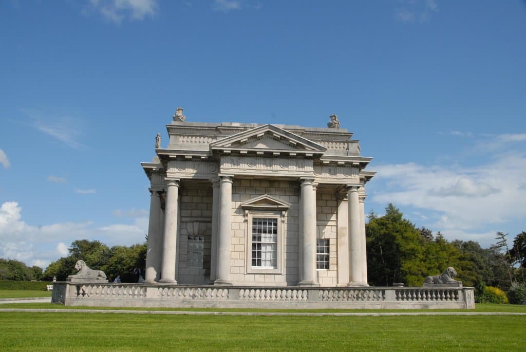 Frontal view of exterior