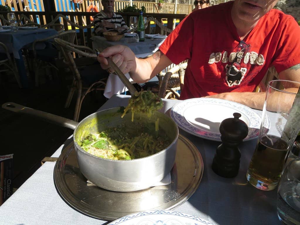 Authentic Italian Beach Dining