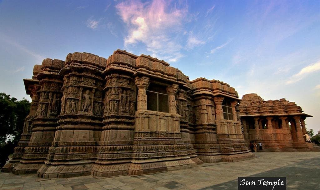 Sun Temble view from back