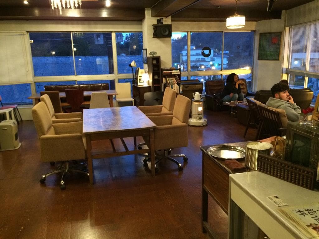 Interior of Lancatlgue cafe