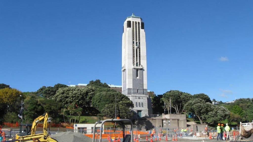 Wellington NZ war memorial 2014