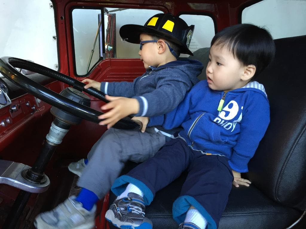 firetruck for kids to play in
