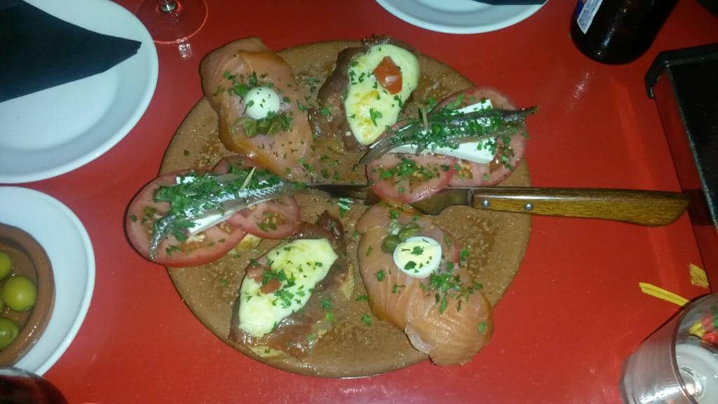 Delectable Cheese & Ham Plates