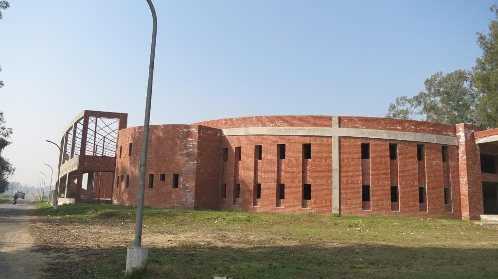 The new museum being built