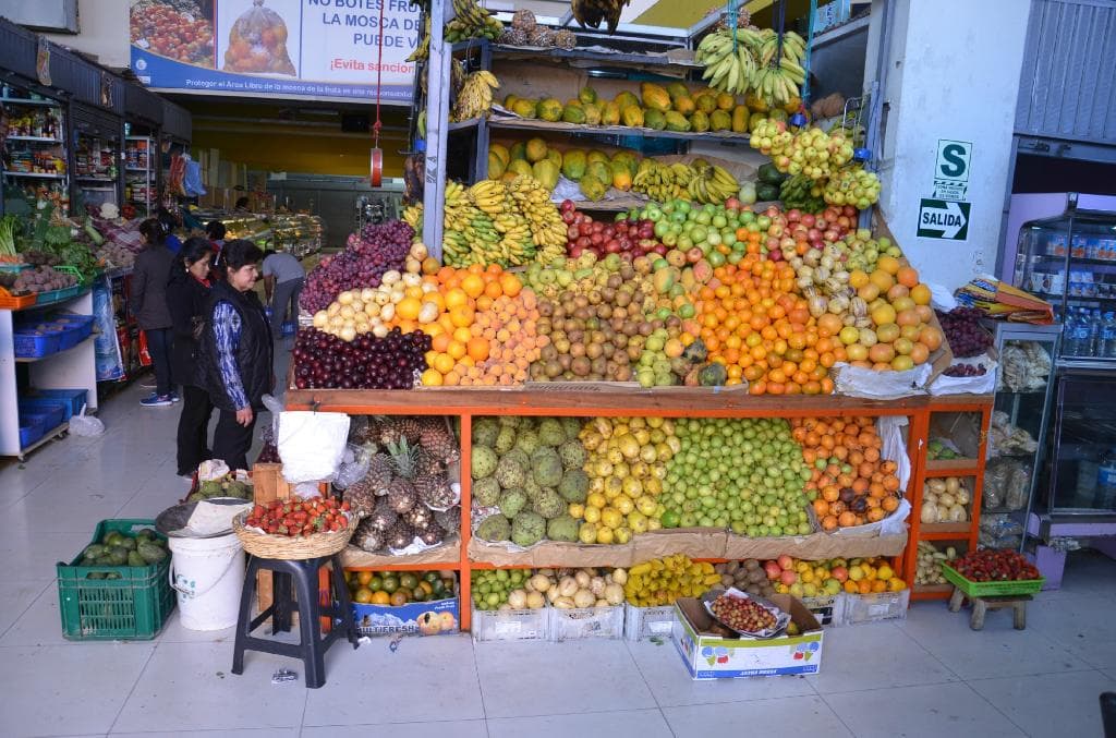 Pasillos Mercado Central, Tacna