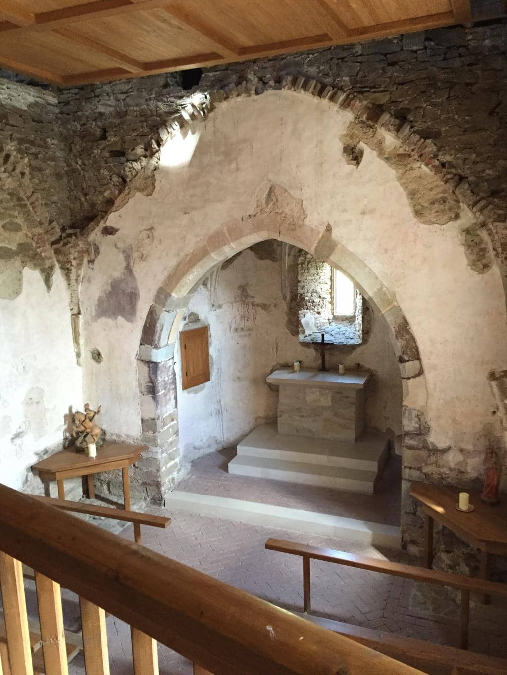 Well-Preserved Castle Ruins