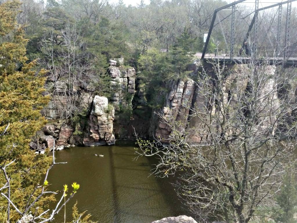 Pink Quartzite Cliffs