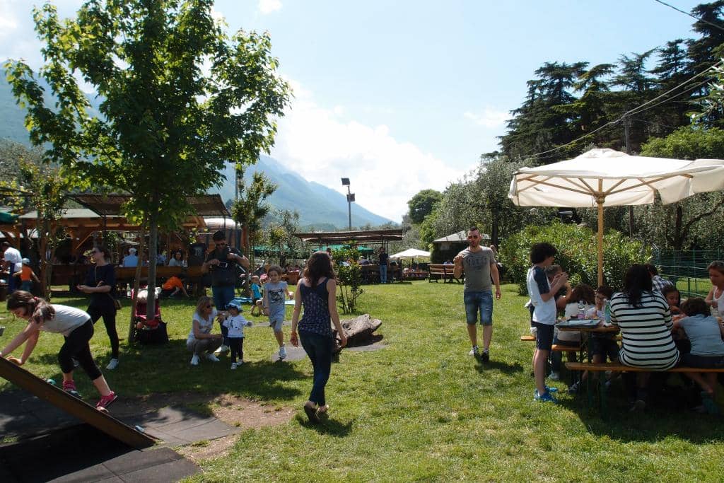 Charming Biergarten Ambiance