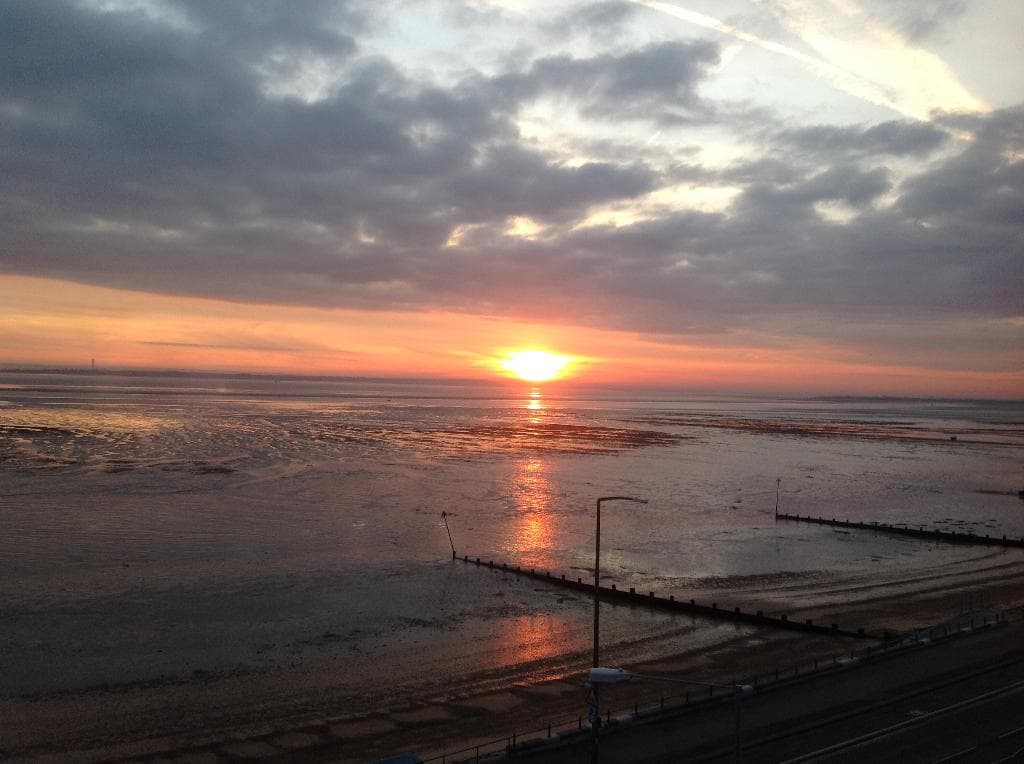 A relaxing beach for your picnic - or buy an ice cream.