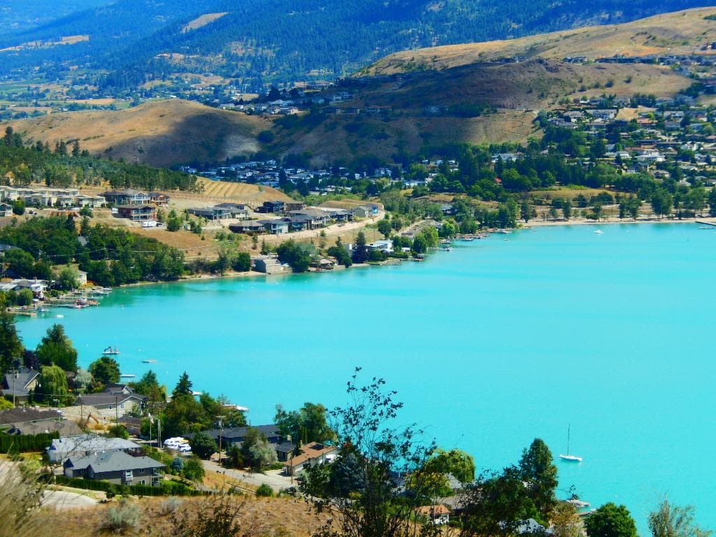 beach at the Vernon side