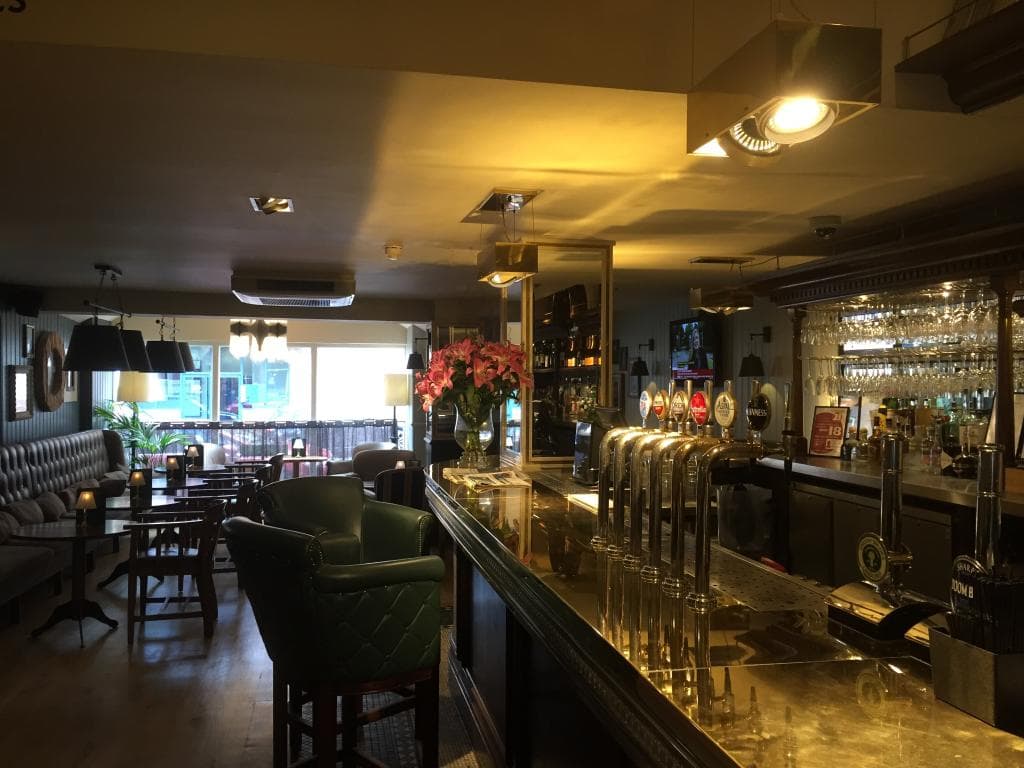 Enjoy a coffee over a newspaper in our cosy bar area.