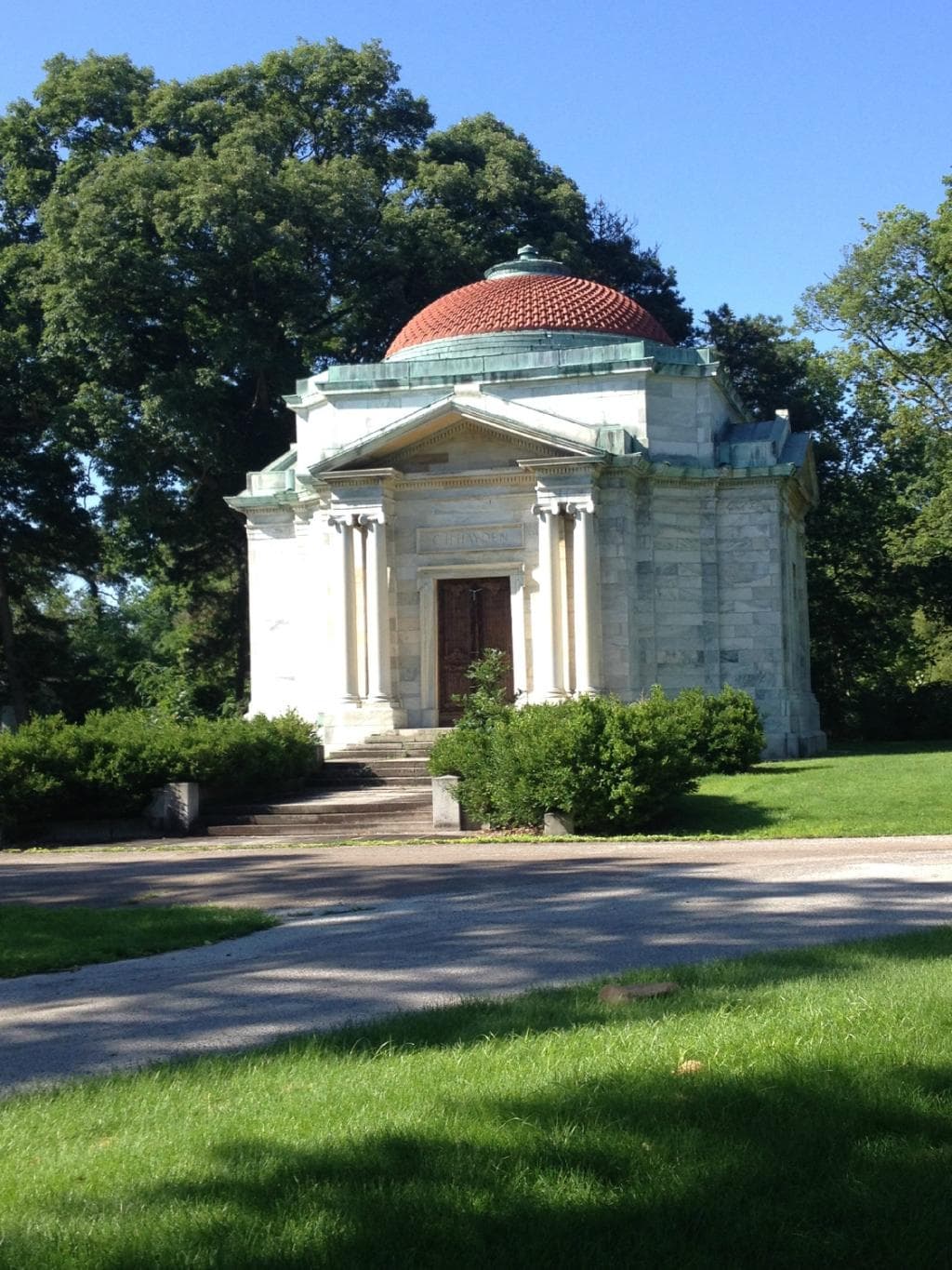 Hayden Mausoleum.