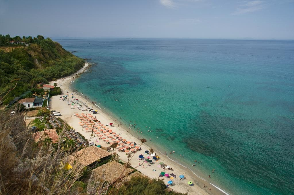 Torre Marino (VV) Calabria Panoramica della spiaggia