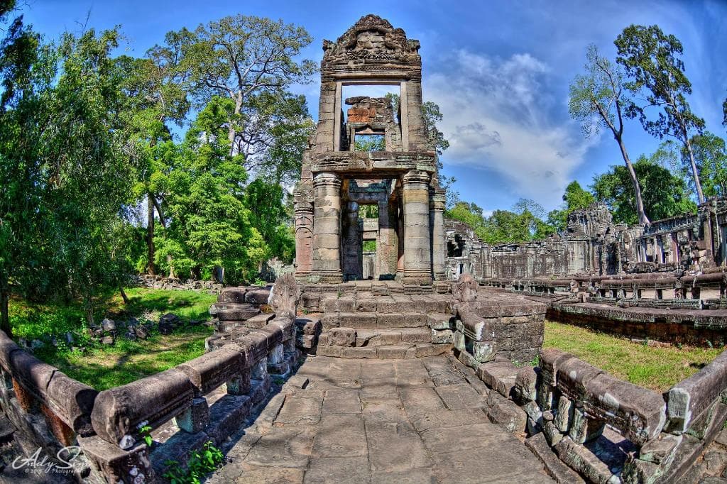 Preah Khan is a temple at Angkor